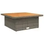 Juego de comedor de jardín 4 piezas con cojines ratán PE gris de , Conjuntos de jardín - Ref: Foro24-3277405, Precio: 662,81 ...