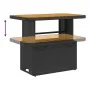 Set comedor de jardín 2 pzas con cojines ratán sintético negro | Foro24.es | Tu tienda online para hogar, jardín y más Foro24.es
