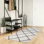 Alfombra de pelo largo moderna crema y negro 80x200 cm von , Teppiche - Ref: Foro24-375362, Preis: 37,36 €, Rabatt: %