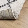 Alfombra de pelo largo moderna crema y negro 80x200 cm von , Teppiche - Ref: Foro24-375362, Preis: 37,36 €, Rabatt: %