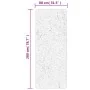 Alfombra de pelo largo moderna crema y negro 80x200 cm von , Teppiche - Ref: Foro24-375362, Preis: 37,36 €, Rabatt: %