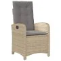 Set comedor de jardín 7 pzas con cojines ratán sintético beige by , Garden sets - Ref: Foro24-3212396, Price: 946,56 €, Disco...