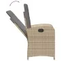 Set comedor de jardín 7 pzas con cojines ratán sintético beige by , Garden sets - Ref: Foro24-3212396, Price: 946,56 €, Disco...