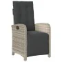Set comedor de jardín 9 pzas cojines ratán sintético gris claro by , Garden sets - Ref: Foro24-3212419, Price: 1,00 €, Discou...