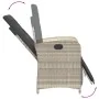 Set comedor de jardín 9 pzas cojines ratán sintético gris claro by , Garden sets - Ref: Foro24-3212419, Price: 1,00 €, Discou...