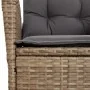Set comedor de jardín 9 pzas con cojines ratán sintético beige by , Garden sets - Ref: Foro24-3213262, Price: 1,00 €, Discoun...