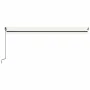 Toldo retráctil automático crema 500x350 cm | Foro24.es | Tu tienda online para hogar, jardín y más Foro24.es