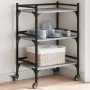 Carrito de cocina madera ingeniería gris Sonoma 50x35x75,5 cm de , Carros de cocina y comedor - Ref: Foro24-842349, Precio: 5...