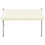 Toldo retráctil de tela y acero crema 300x150 cm | Foro24.es | Tu tienda online para hogar, jardín y más Foro24.es