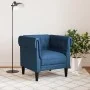Sillón Chesterfield de tela azul by , Sofas - Ref: Foro24-372544, Price: 201,30 €, Discount: %