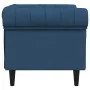 Sillón Chesterfield de tela azul by , Sofas - Ref: Foro24-372544, Price: 201,30 €, Discount: %