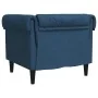 Sillón Chesterfield de tela azul by , Sofas - Ref: Foro24-372544, Price: 201,30 €, Discount: %