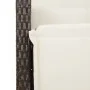 Set comedor de jardín 5 piezas y cojines ratán sintético marrón von , Gartensets - Ref: Foro24-3212342, Preis: 626,02 €, Raba...