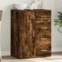 Aparador de madera de ingeniería roble ahumado 59x39x80 cm by , Sideboards - Ref: Foro24-840538, Price: 100,85 €, Discount: %