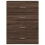Aparador de madera de ingeniería marrón roble 60x39x80 cm von , Sideboards - Ref: Foro24-840533, Preis: 90,44 €, Rabatt: %