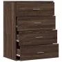 Aparador de madera de ingeniería marrón roble 60x39x80 cm von , Sideboards - Ref: Foro24-840533, Preis: 90,44 €, Rabatt: %