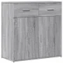 Aparador de madera de ingeniería gris Sonoma 79x38x80 cm von , Sideboards - Ref: Foro24-840525, Preis: 119,12 €, Rabatt: %