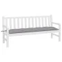Cojín de banco de jardín tela Oxford gris 180x50x7 cm von , Kissen für Stühle und Sofas - Ref: Foro24-361622, Preis: 41,08 €,...