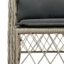 Set comedor de jardín 5 pzas cojines ratán sintético gris claro de , Conjuntos de jardín - Ref: Foro24-3212169, Precio: 502,7...
