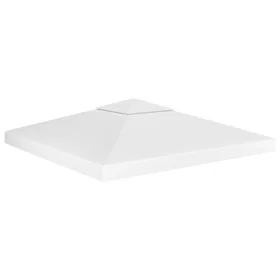Toldo de cenador 2 niveles 310 g/m² 3x3 m blanco by , Covers for tents and gazebos - Ref: Foro24-312074, Price: 66,48 €, Disc...