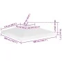 Toldo de cenador 2 niveles 310 g/m² 3x3 m blanco by , Covers for tents and gazebos - Ref: Foro24-312074, Price: 66,48 €, Disc...