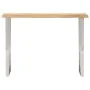 Mesa consola con borde natural madera mango maciza 105x33x76 cm by , console tables - Ref: Foro24-372766, Price: 144,03 €, Di...