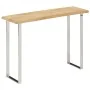 Mesa consola con borde natural madera mango maciza 105x33x76 cm by , console tables - Ref: Foro24-372766, Price: 144,03 €, Di...