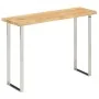 Mesa consola con borde natural madera mango maciza 105x33x76 cm by , console tables - Ref: Foro24-372766, Price: 144,03 €, Di...
