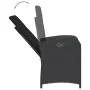 Set de muebles jardín 5 pzas con cojines ratán sintético negro by , Garden sets - Ref: Foro24-3212321, Price: 544,58 €, Disco...