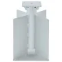 Base para sombrilla enterrada acero plateado 27,5x27,5x45 cm de , Bases para sombrillas - Ref: Foro24-4003368, Precio: 92,59 ...