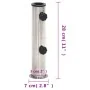 Base de sombrilla para mástil Ø38/48 mm acero inoxidable plata | Foro24.es | Tu tienda online para hogar, jardín y más Foro24.es