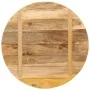 Tablero de mesa redondo madera maciza mango rugosa Ø 70x2,5 cm by , Table tops - Ref: Foro24-370010, Price: 91,68 €, Discount: %
