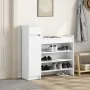 Mueble zapatero madera de ingeniería blanco 100,5x28x100 cm von , Schuhregale und Schuhorganisatoren - Ref: Foro24-840422, Pr...