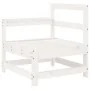 Juego de sofás de jardín 5 piezas madera maciza de pino blanco by , Garden sets - Ref: Foro24-3250497, Price: 385,13 €, Disco...