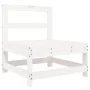 Juego de sofás de jardín 5 piezas madera maciza de pino blanco by , Garden sets - Ref: Foro24-3250497, Price: 385,13 €, Disco...