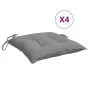 Cojines de silla de jardín 4 uds tela gris 40x40x7 cm | Foro24.es | Tu tienda online para hogar, jardín y más Foro24.es