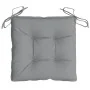 Cojines de silla de jardín 4 uds tela gris 40x40x7 cm | Foro24.es | Tu tienda online para hogar, jardín y más Foro24.es