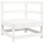 Juego de sofás de jardín 7 pzas madera maciza de pino blanco by , Garden sets - Ref: Foro24-3250525, Price: 548,12 €, Discoun...