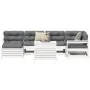 Juego de sofás de jardín 7 pzas madera maciza de pino blanco von , Gartensets - Ref: Foro24-3250973, Preis: 512,96 €, Rabatt: %