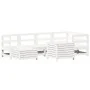 Juego de sofás de jardín 7 pzas madera maciza de pino blanco by , Garden sets - Ref: Foro24-3250965, Price: 504,73 €, Discoun...