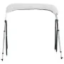 Toldo bimini 3 arcos con paredes laterales 183x(154-167)x137 cm de , Cubiertas para almacenamiento de barcas - Ref: Foro24-94...