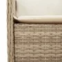 Set comedor de jardín 9 pzas con cojines ratán sintético beige by , Garden sets - Ref: Foro24-3211968, Price: 1,00 €, Discoun...