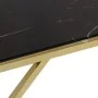 Mesa de centro dorada acero inoxidable y vidrio templado | Foro24.es | Tu tienda online para hogar, jardín y más Foro24.es