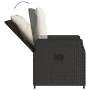 Set de muebles jardín 5 pzas con cojines ratán sintético negro de , Conjuntos de jardín - Ref: Foro24-3262827, Precio: 523,89...