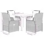 Set de muebles jardín 5 pzas con cojines ratán sintético negro de , Conjuntos de jardín - Ref: Foro24-3262827, Precio: 523,89...