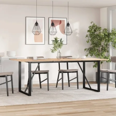 Patas de mesa de comedor estructura O acero 180x80x73 cm by , Table legs - Ref: Foro24-357889, Price: 95,17 €, Discount: %