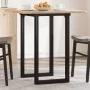 Patas de mesa de comedor estructura O acero 60x40x73 cm by , Table legs - Ref: Foro24-357882, Price: 60,54 €, Discount: %