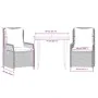 Set comedor de jardín 3 pzas con cojines ratán sintético negro von , Gartensets - Ref: Foro24-3262957, Preis: 287,25 €, Rabat...