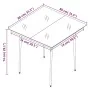 Set comedor de jardín 3 pzas con cojines ratán sintético negro von , Gartensets - Ref: Foro24-3262957, Preis: 287,25 €, Rabat...