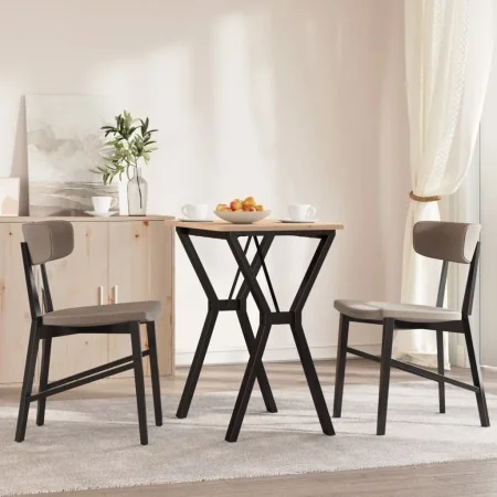 Patas de mesa de comedor estructura Y acero 60x40x73 cm by , Table legs - Ref: Foro24-357930, Price: 64,65 €, Discount: %